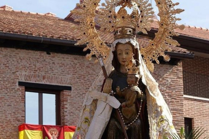 Imagen de archivo de la Virgen de la Soterraña de Olmedo.- E. PRESS