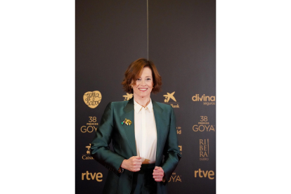 La actriz Sigourney Weaver, Goya Internacional 2024.-ICAL