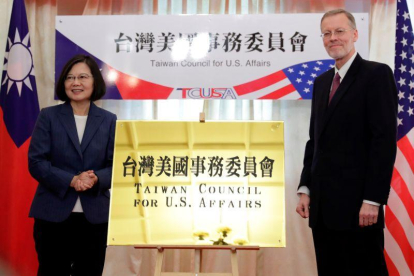 El Departamento de Defensa de Estados Unidos informó sobre una posible venta de misiles y tanques a Taiwán.-EFE