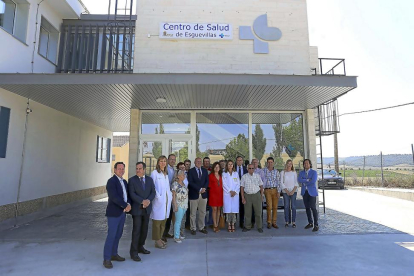 El centro de salud inaugurado ayer en Esguevillas de Esgueva ha requerido una inversión de 775.000 euros-ICAL