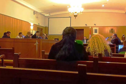 Juicio contra la supuesta trama de extorsión, ayer, en la Audiencia-EL MUNDO