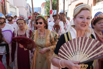 Recreación de la llegada de los infantes Isabel y Alfonso en la Semana Renacentista de Medina del Campo.- J.M. LOSTAU