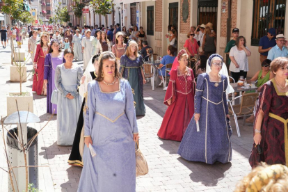 Recreación de la llegada de los infantes Isabel y Alfonso en la Semana Renacentista de Medina del Campo.- J.M. LOSTAU