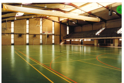 Instalaciones deportivas de la Fundación Municipal de Deportes de Valladolid de la calle Cardenal Torquemada en 1992 - ARCHIVO MUNICIPAL DE VALLADOLID