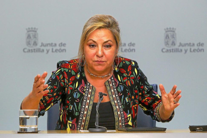 La ex vicepresidenta Rosa Valdeón.-EL MUNDO