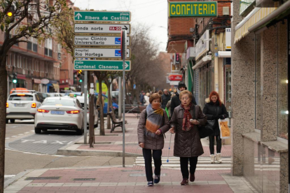 Calle Cardenal Torquemada de Valladolid. - J.M. LOSTAU