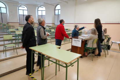 Jornada de elecciones municipales en Valladolid. ICAL