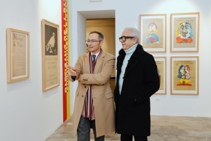 Martín y Rupérez, en la inauguración
