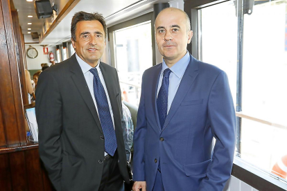 Ángel Sanz y Jesús González (Deutsche Bank).