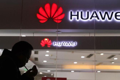Una tienda de Huawei en Pekín.-AP / NG HAN GUAN