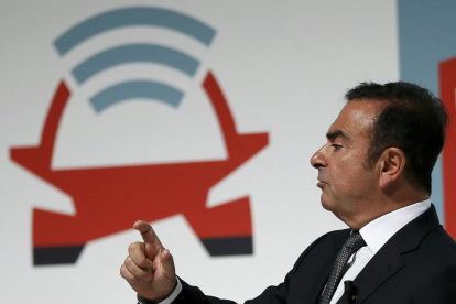 El director general de la alianza Renault-Nissan, Carlos Ghosn.-REUTERS
