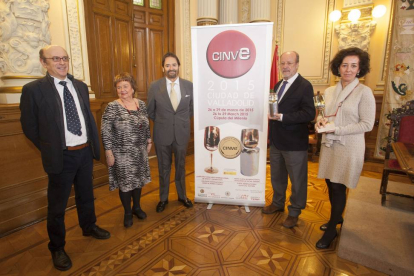 Presentación del concurso de vinos y espirituosos Cinve-Pablo Requejo