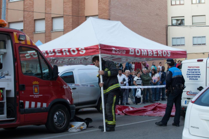 Atropello mortal en la calle Merineros (Soria)-ICAL