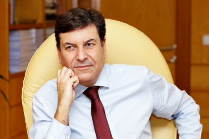 Carlos Fernández Carriedo, Consejero de Economía y Hacienda. - JUAN MIGUEL LOSTAU