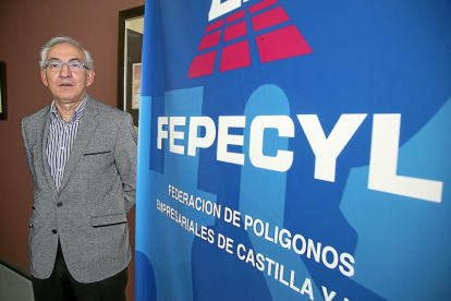 Antonio Rodríguez, presidente de la Federación regional de Polígonos Industriales, en una imagen de archivo.-ICAL