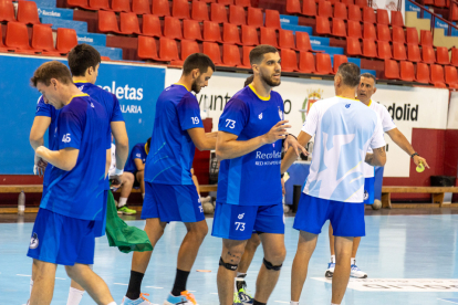 Pretemporada del Recoletas Atlético Valladolid en Huerta. / A. V.