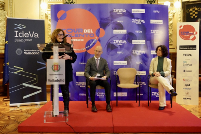 Presentación del Tour del Talento 2023 en el Ayuntamiento de Valladolid.- ICAL