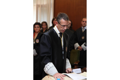 El magistrado Ignacio Pando toma posesión como nuevo presidente de la Audiencia Provincial de Segovia-Ical