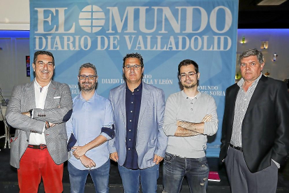 ArturoAlvarado, Jesús I.Fernández, GuillermoVelasco, Guillermo Sanz y José Javier Álamo (ELMUNDO).