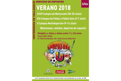 Cartel de los Campus de la UVa-2018.-EM