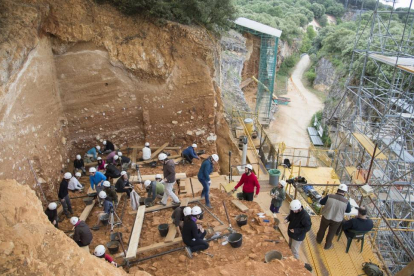 Arrancan las excavaciones en los yacimientos de la sierra de Atapuerca-Ical