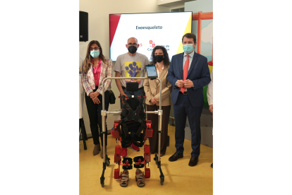 Presentación del primer exoesqueleto pediátrico en Castilla y León. ICAL