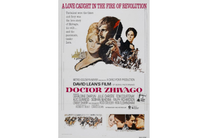 Cartel de Doctor Zhivago-E.M.