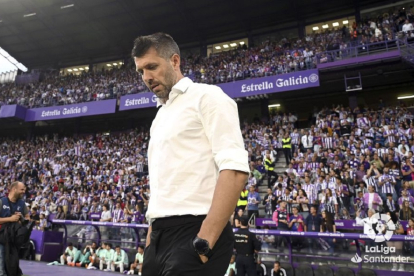Drama en Zorrilla. El Real Valladolid desciendo a Segunda. / LALIGA