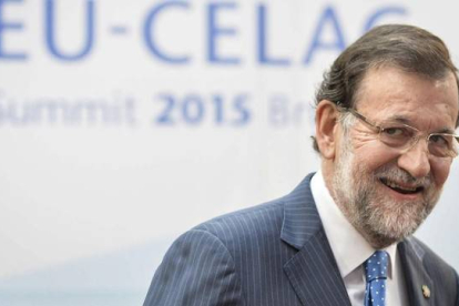 El presidente del Gobierno, Mariano Rajoy, este jueves en Bruselas.-Foto:   EFE / STEPHANIE LECOCQ
