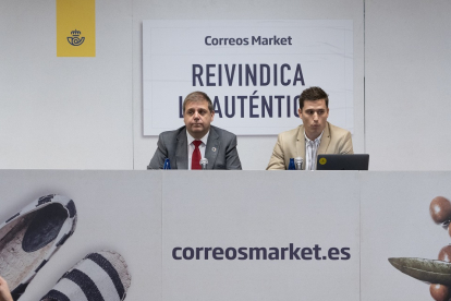 Presentación de la plataforma 'Correos Market' en Valladolid en 2019. Imagen de archivo. ICAL.