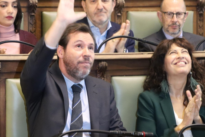 El Pleno de despedida de Óscar Puente y Ana Redondo como concejales. -PSOE. VA.