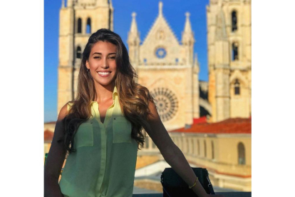 La ganadora de 'Miss Universo España 2020' y prometida del guardameta Kepa, Andrea Martínez. - INSTAGRAM ANDREA MARTÍNEZ