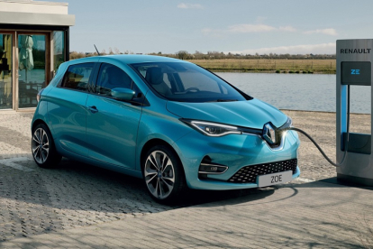 El modelo Renault ZOE premiado como el mejor coche eléctrico. -E. M.