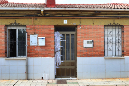 Casa de las dos gemelas en la calle Mallorca en el barrio del Cristo. ICAL