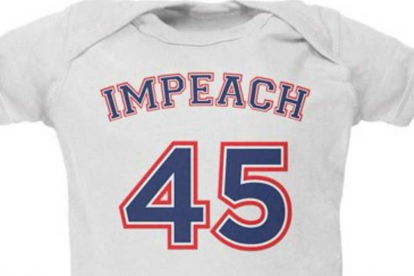 Camiseta Impeachment 45 dedicada a Trump-EL PERIÓDICO