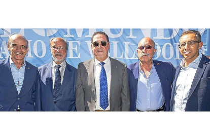 Alfonso Herreros, Francisco Javier León de la Riva, José Rivas, José Falcó y Roberto Herrero.