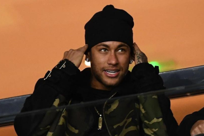 Neymar, en el Parque de los Príncipes de París.-/ AFP / FRANCK FIFE