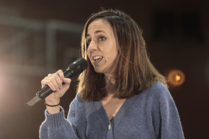 Ione Belarra, secretaria general de Podemos y ministra de Derechos Sociales y Agenda 2030. -ICAL
