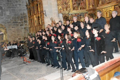 Integrantes del coro de gospel 'Good News' durante un concierto-El Mundo