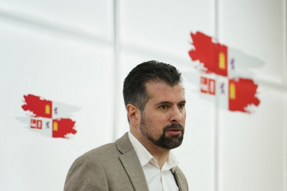 Luis Tudanca, secretario general del PSOE de Castilla y León. ICAL