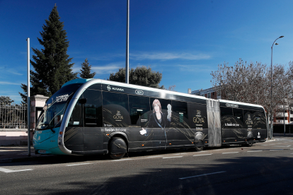 Fotografía de un autobús de Auvasa- Ayuntamiento de Valladolid