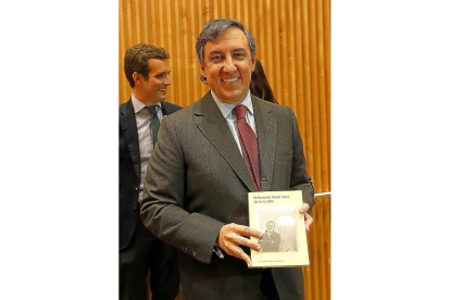 José Ramón García, en la presentación de un libro suyo’.-ICAL