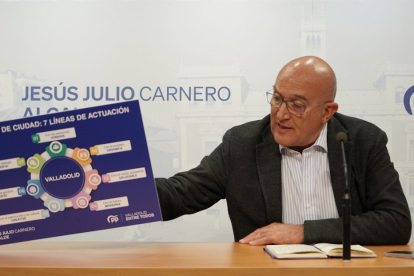 Jesús Julio Carnero presenta su modelo de ciudad. ICAL