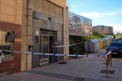 Imagen del lugar son donde se cometió el asesinato, en el Paseo de la Estación de Salamanca.-EUROPA PRESS