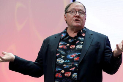 John Lasseter, director creativo de Pixar y Disney.-BRENDAN MCDERMID