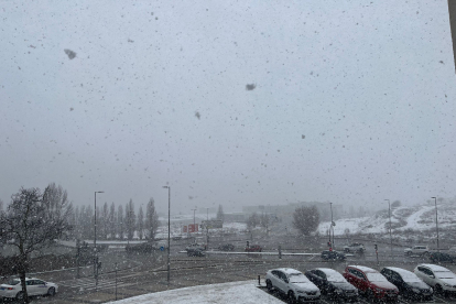 Nieve en  Valladolid.- E.M.