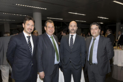 Luis Ángel Sánchez, César García, José Luis Jiménez y David Herrero. J.C. CASTILLO