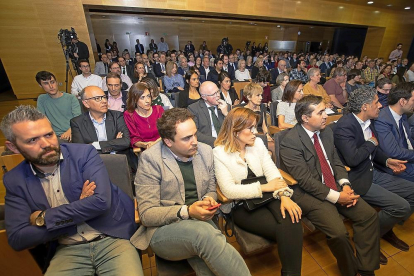 El salón lleno en la entrega de Premios Innovadores, celebrada en el Centro de Soluciones Empresariales.