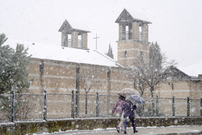 Nieve en Valladolid.- ICAL