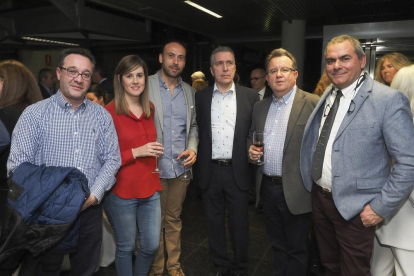 Julián Arroyo, María Sánchez, David Prieto, Juan Carlos García, Julián de Juan y José María Redondo.